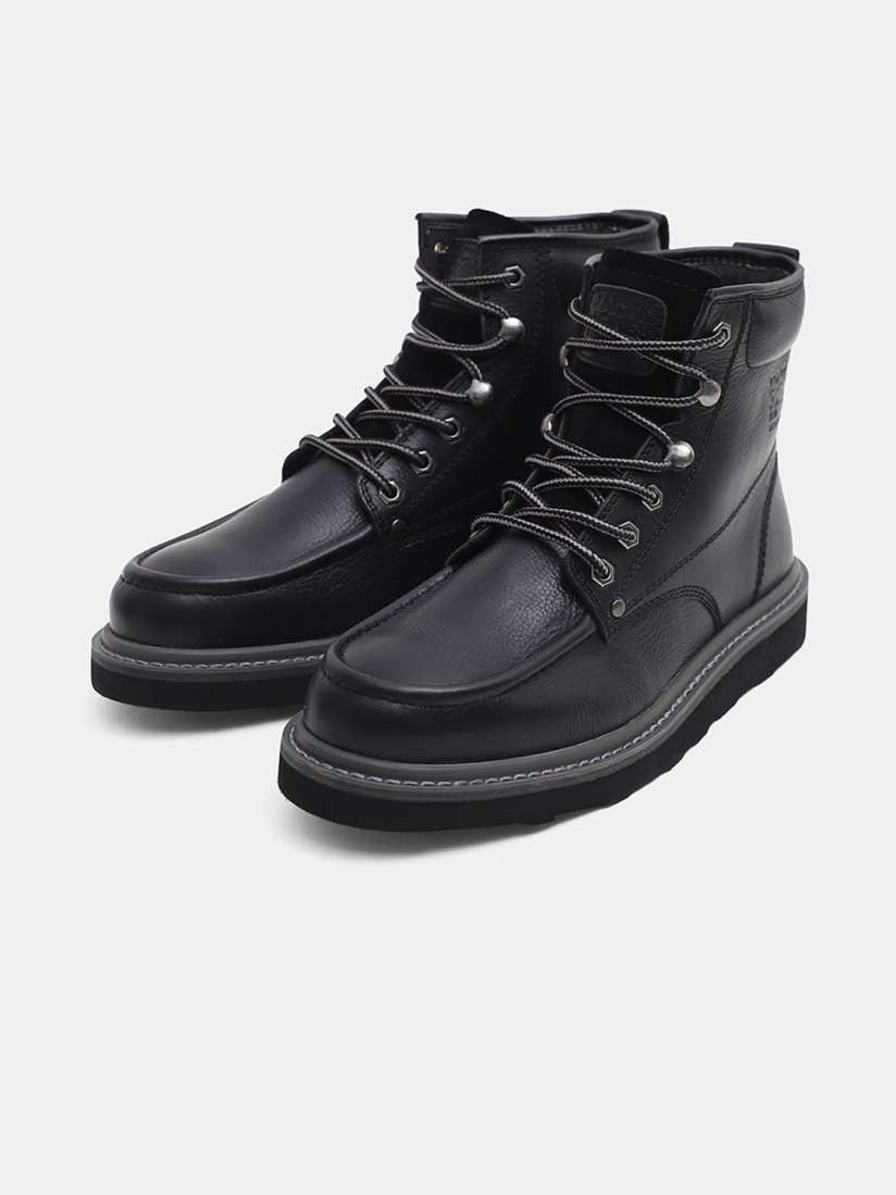 Jack and jones black boots store