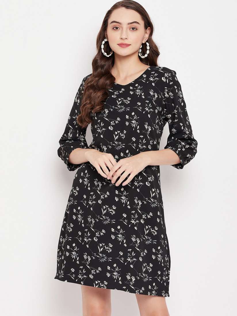 A line dress myntra shop