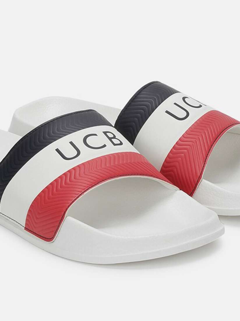 Buy United Colors of Benetton Men Colourblocked Sliders Flip Flops for Men 24661886 Myntra
