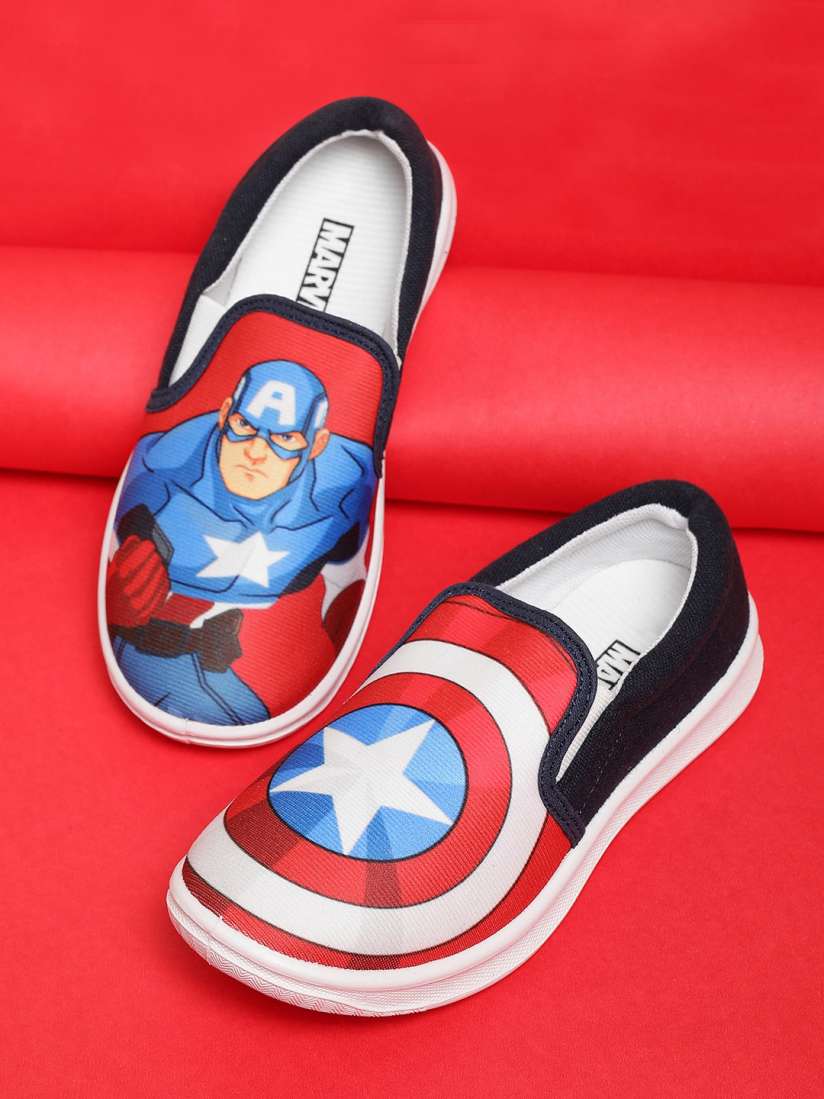 Boys captain america shoes discount