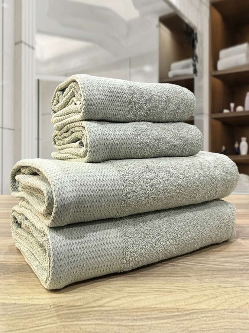 Lime green towel set hot sale