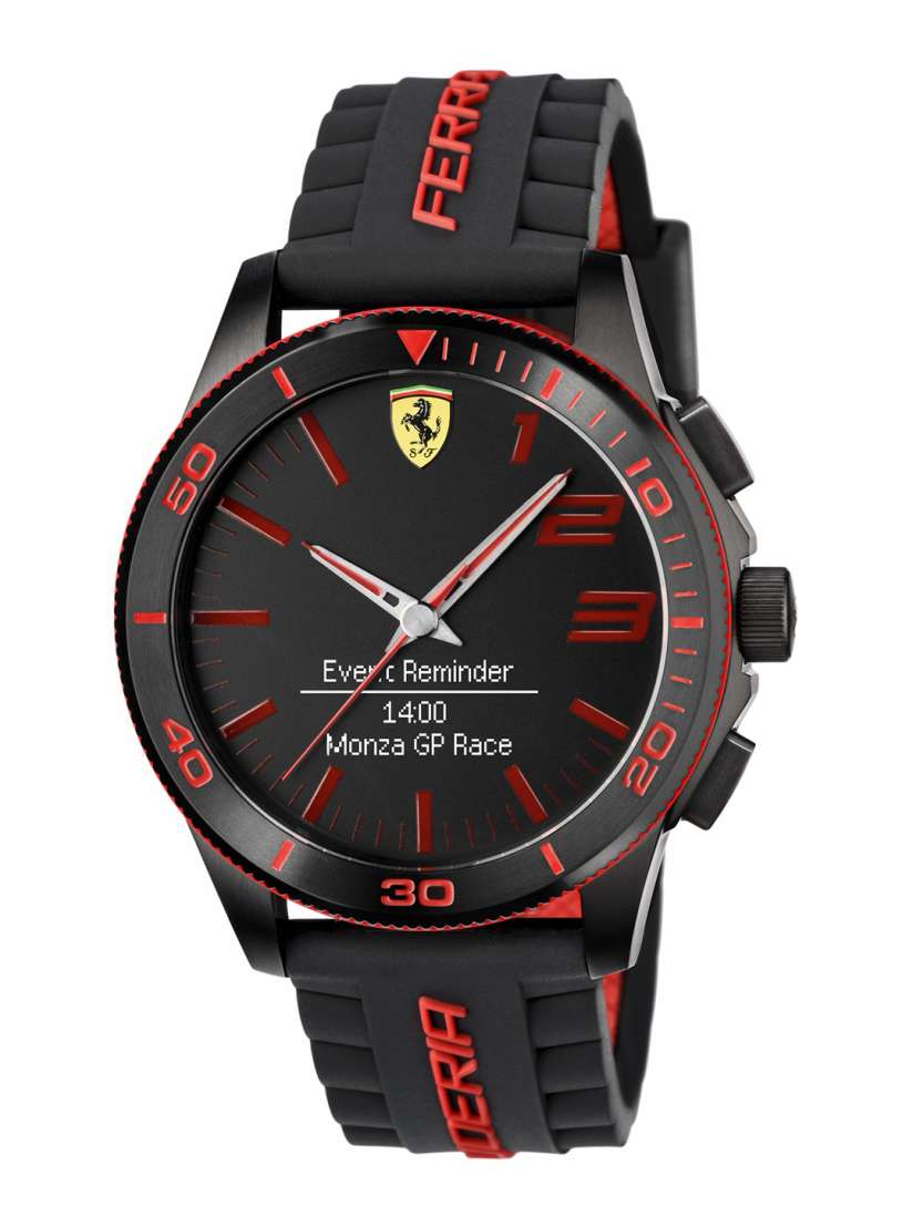 Buy SCUDERIA FERRARI Men Black ULTRAVELOCE Smart Watch 0830375 Smart Watches for Men 2467021 Myntra