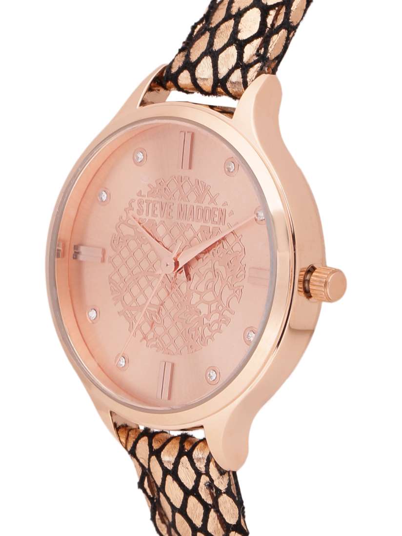 Buy Steve Madden Women Rose Gold Toned Analogue Watch SMW151Q Watches for Women 2467058 Myntra