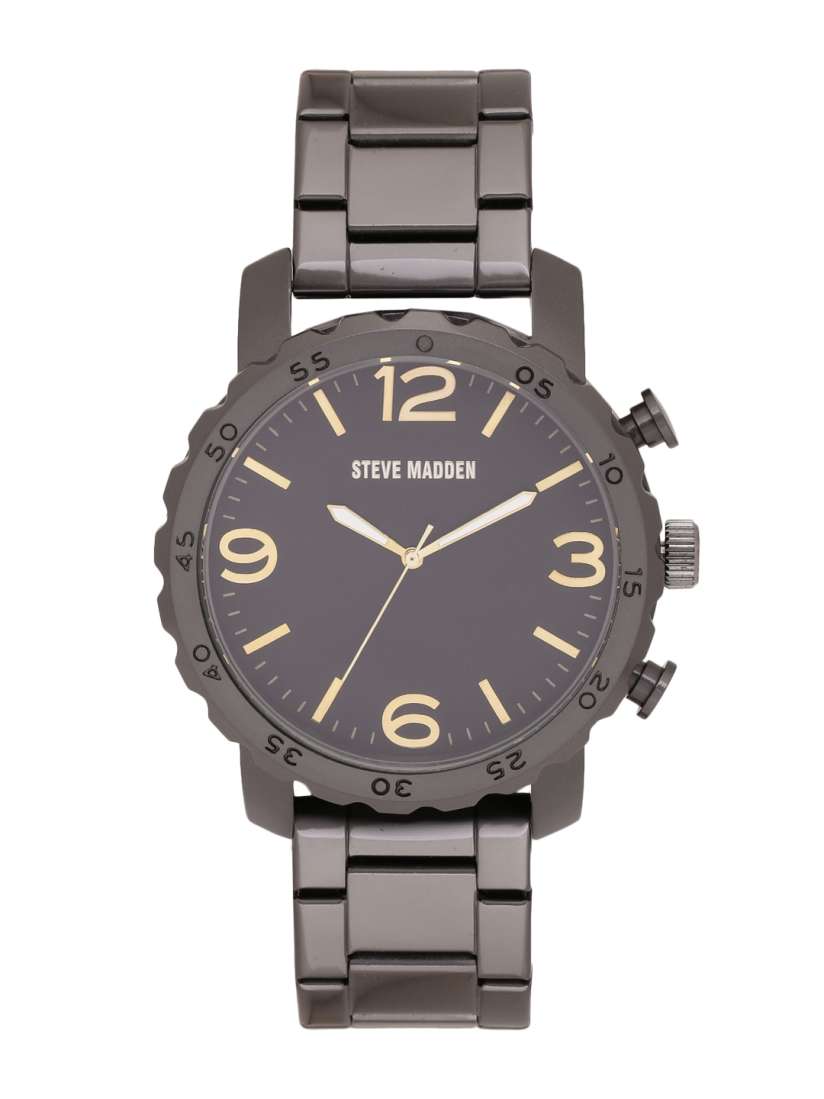 Buy Steve Madden Men Charcoal Grey Analogue Watch SMW095GU Watches for Men 2467094 Myntra