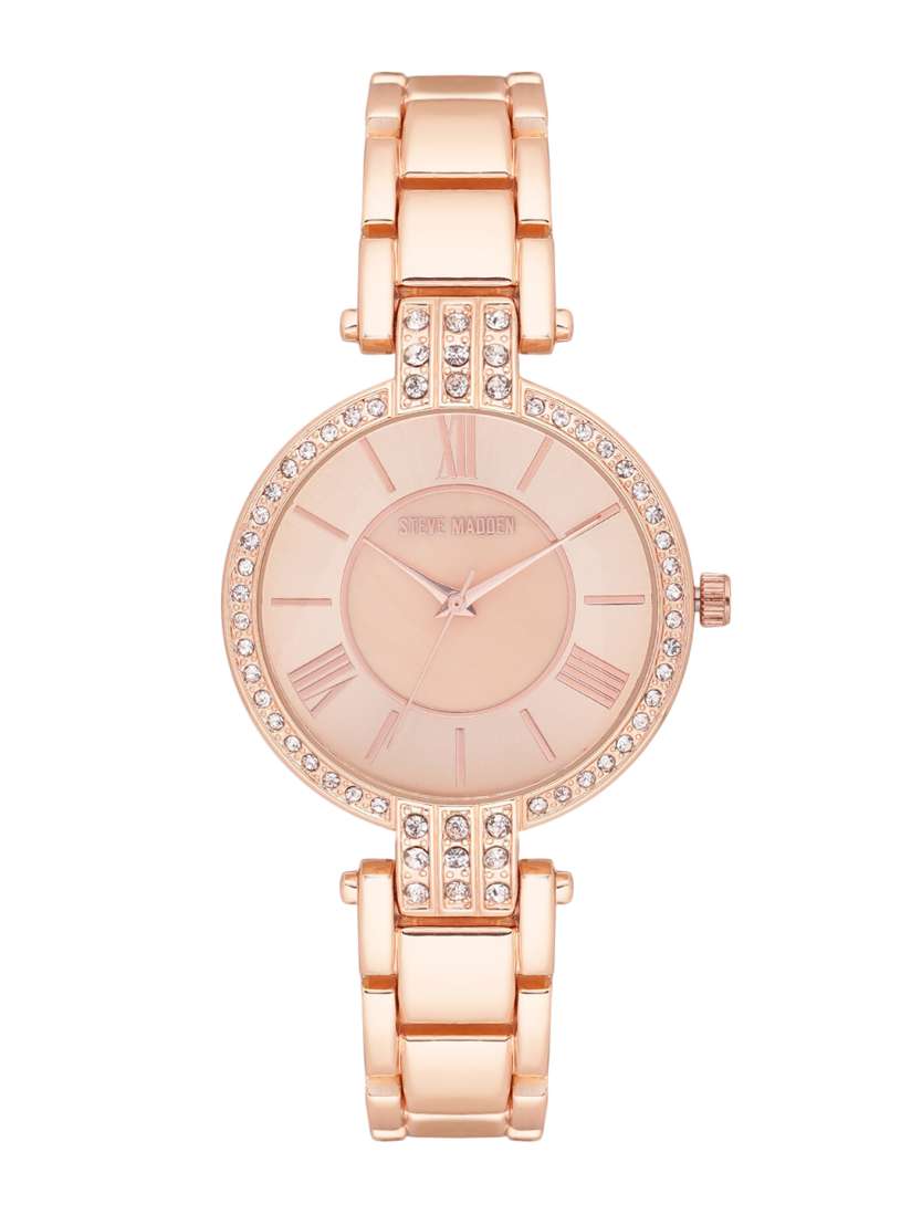 Buy Steve Madden Women Rose Gold Toned Analogue Watch SMW100Q Watches for Women 2467104 Myntra