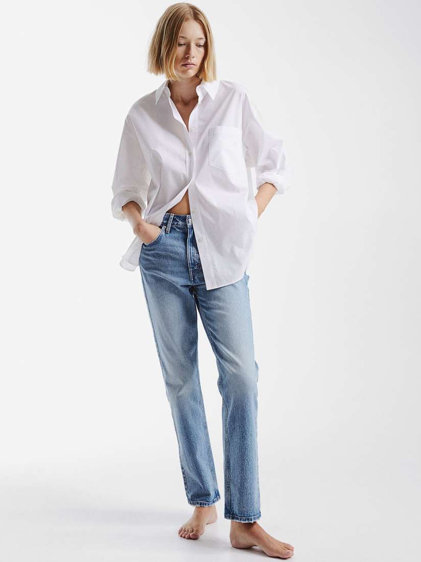 Buy H M Women Vintage Straight High Jeans Jeans for Women 24672226 Myntra