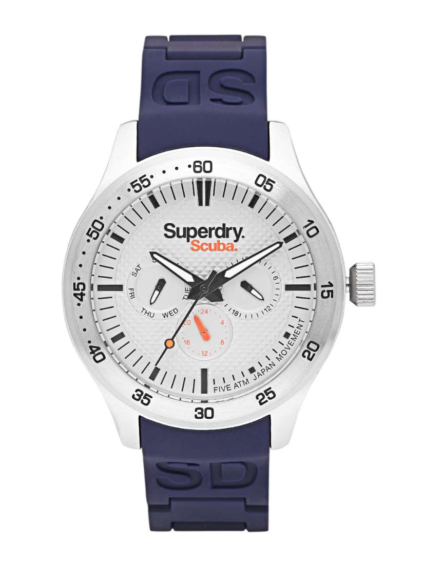 Buy Superdry Men Silver Toned Analogue Watch SYG210U Watches for Men 2467263 Myntra