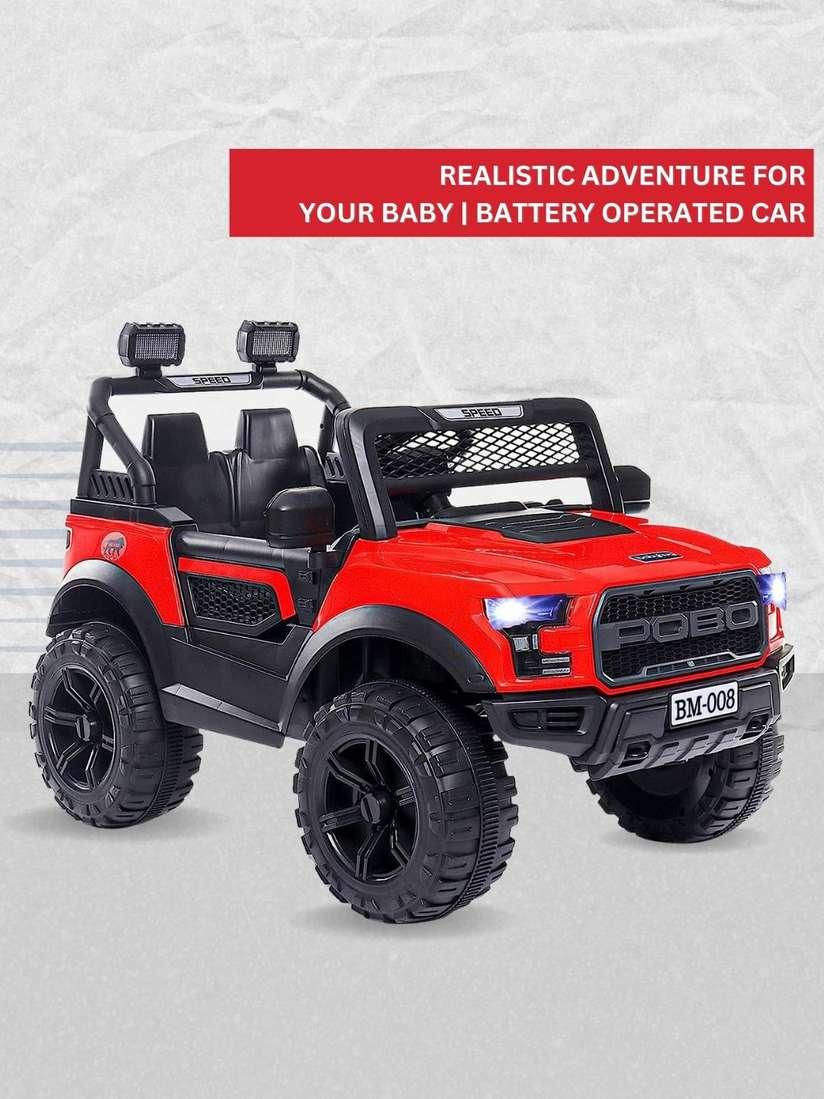 Fisher Price Ford Raptor Power Wheels Red Ford Raptor Kid Car