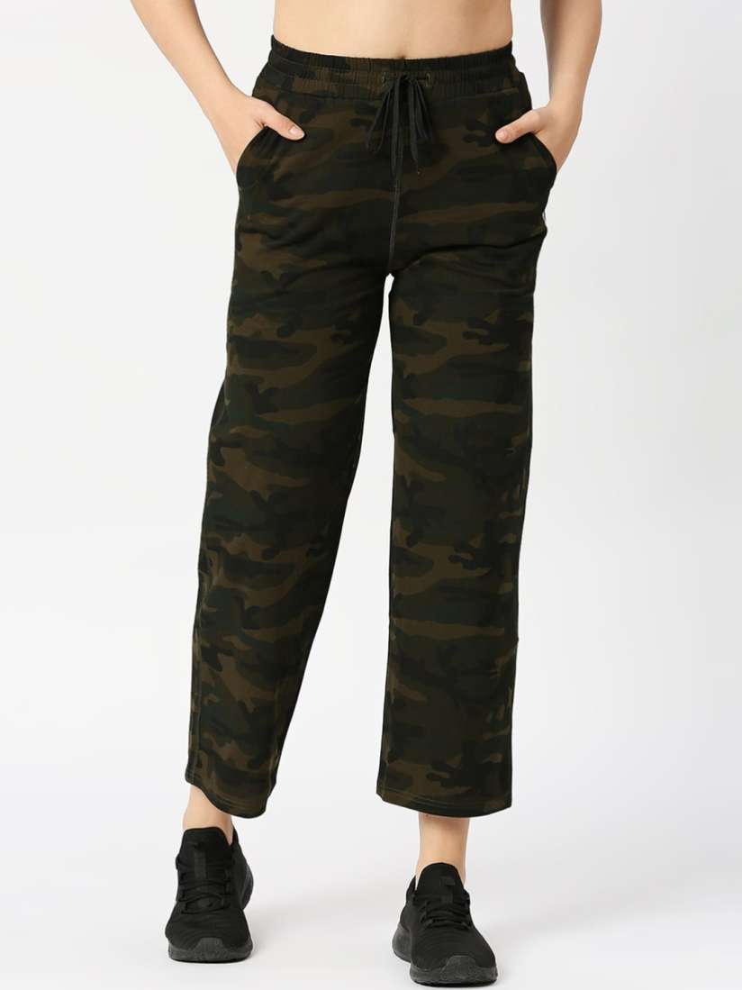 Camouflage track pants womens on sale