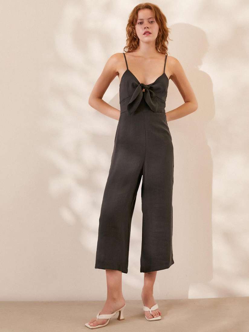 Cotton culotte jumpsuit discount