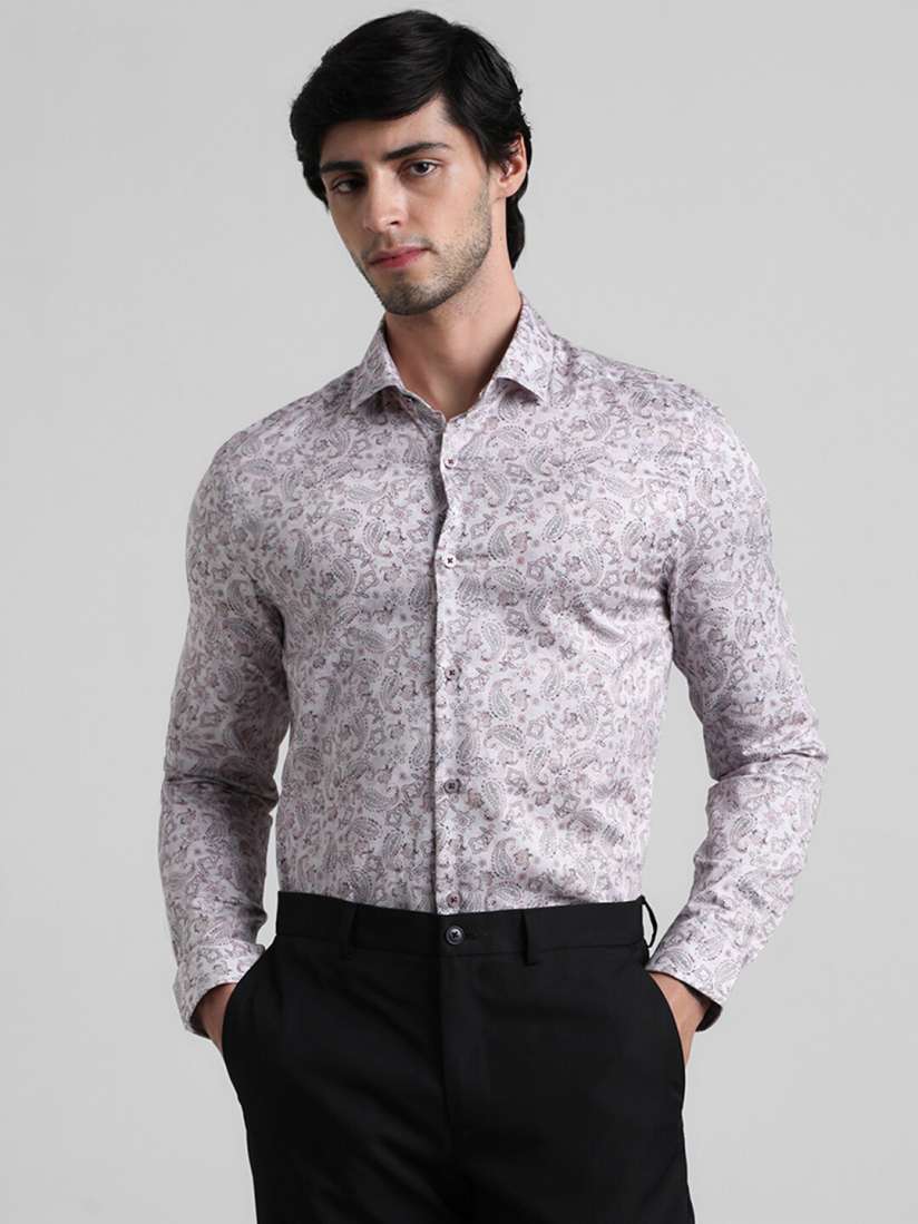 Buy Jack Jones Slim Fit Ethnic Motif Printed Cotton Casual Shirt Shirts for Men 24678688 Myntra