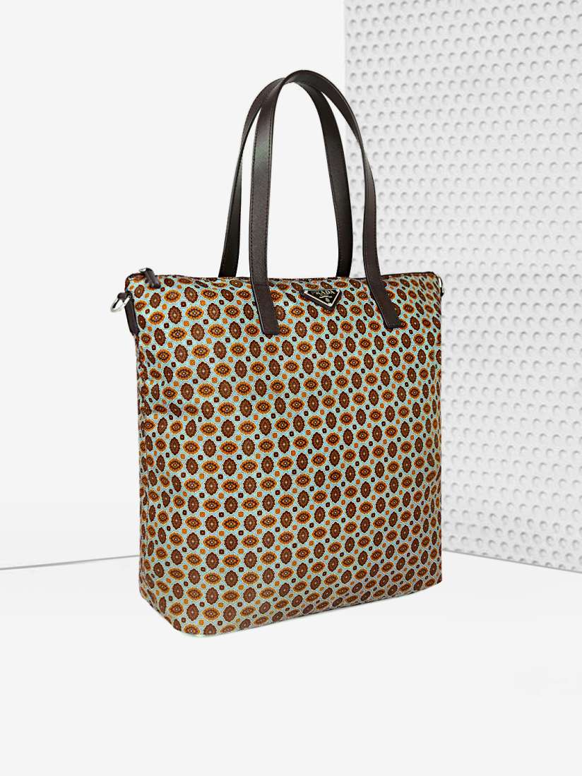 Prada printed bag outlet