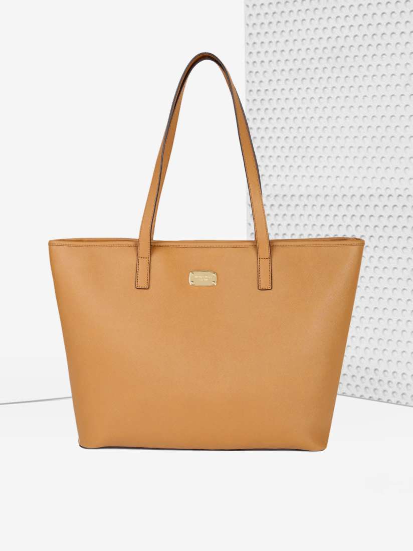 Buy Michael Kors Tan Brown Solid Shoulder Bag Handbags for Women 2468202 Myntra