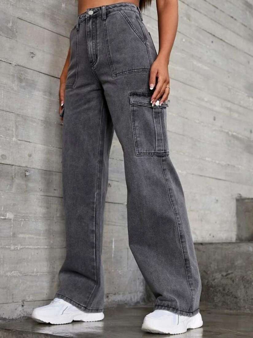 Smart grey jeans hot sale