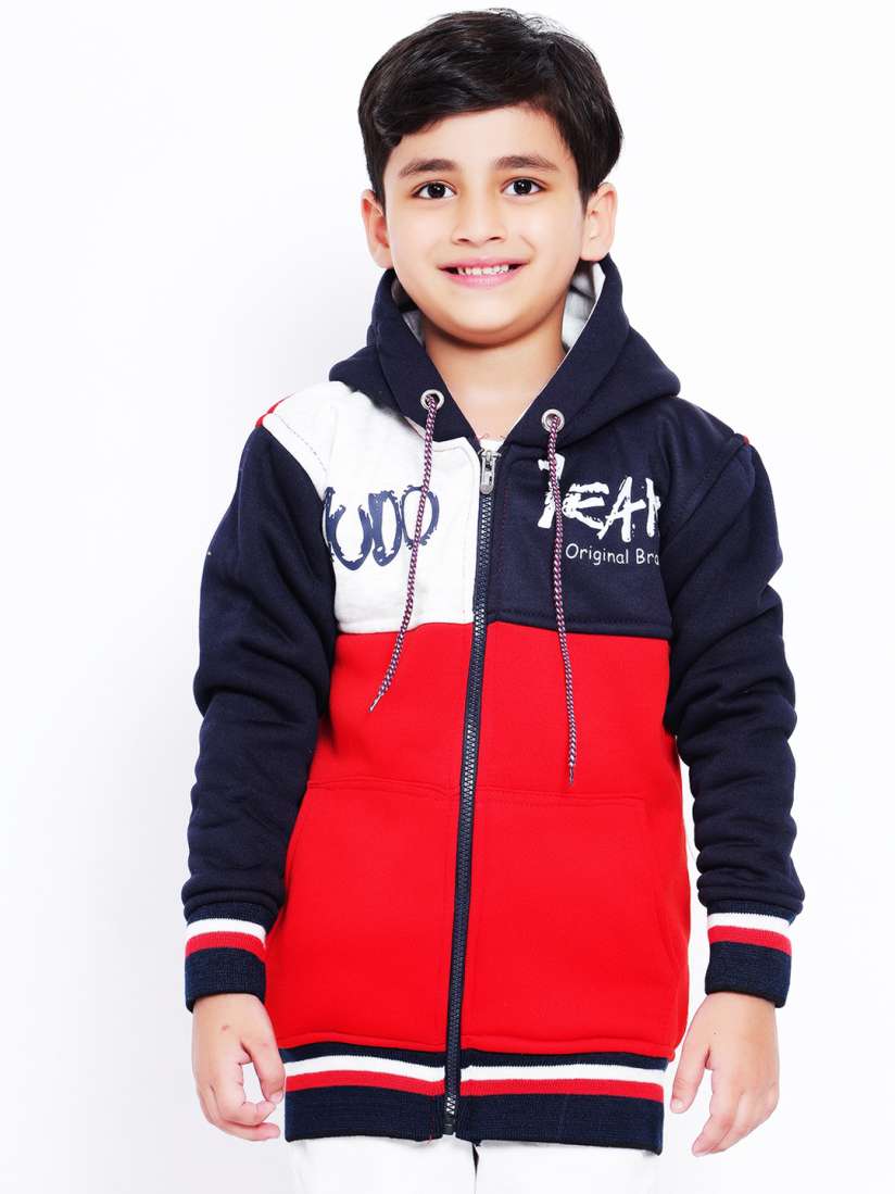 Hooded bomber jacket boys sale