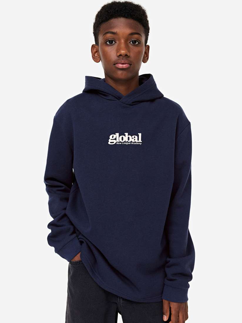 Buy H M Boys Printed Hoodie Sweatshirts for Boys 24696694 Myntra