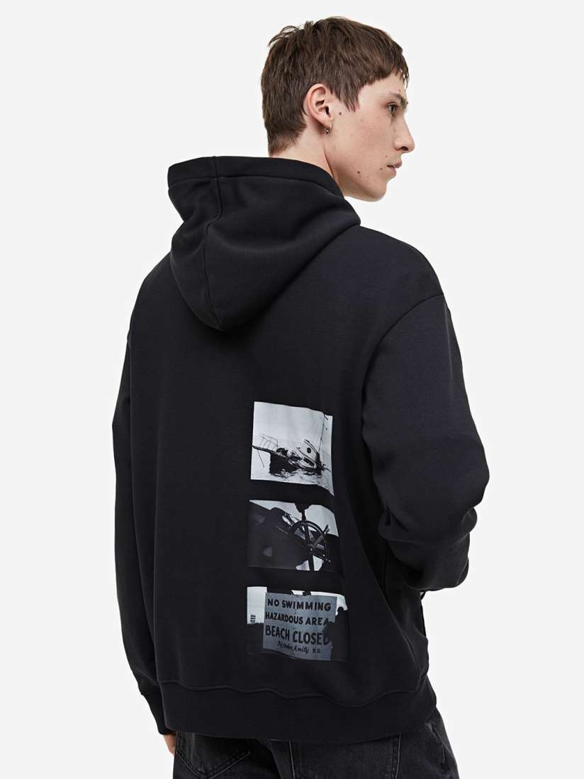 Buy H M Relaxed Fit Hoodie Sweatshirts for Men 24696716 Myntra