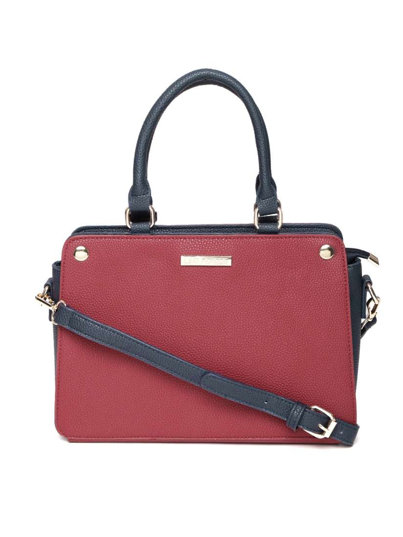 Buy Lisa Haydon For Lino Perros Red Solid Handheld Bag With Sling Strap Handbags for Women 2470442 Myntra