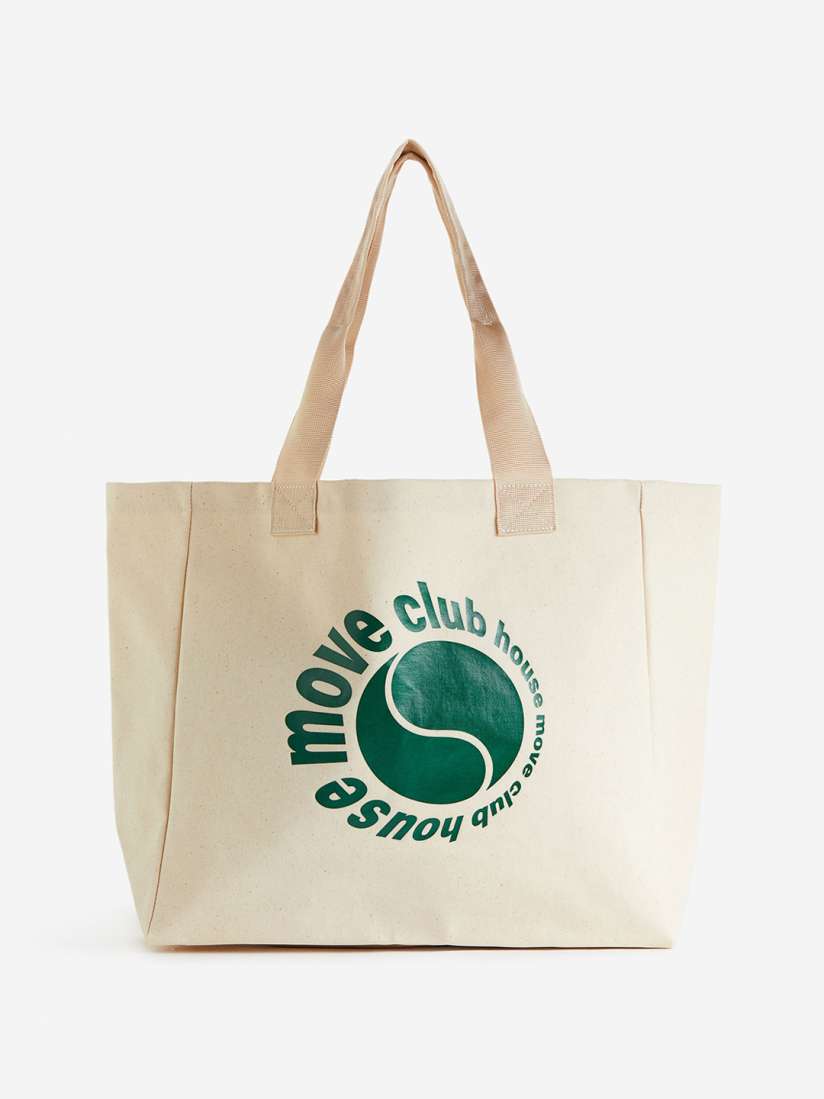 H&m canvas tote bag 2025