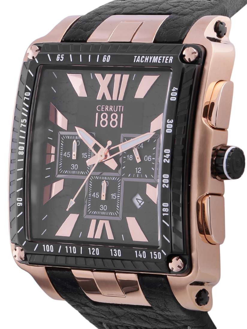 Buy Cerruti 1881 Men Black Chronograph Watch CRA012SRB02BK Watches for Men 2470564 Myntra