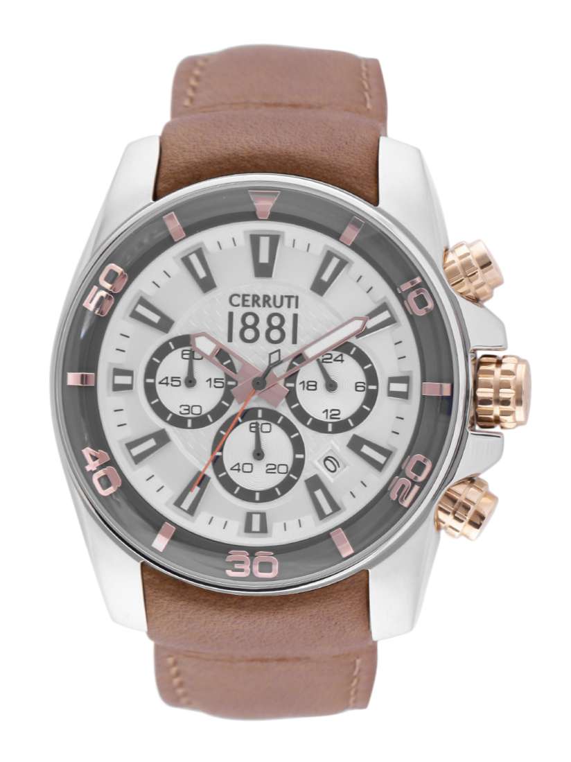 Buy Cerruti 1881 Men White Chronograph Watch CRA129SN04BR Watches for Men 2470574 Myntra