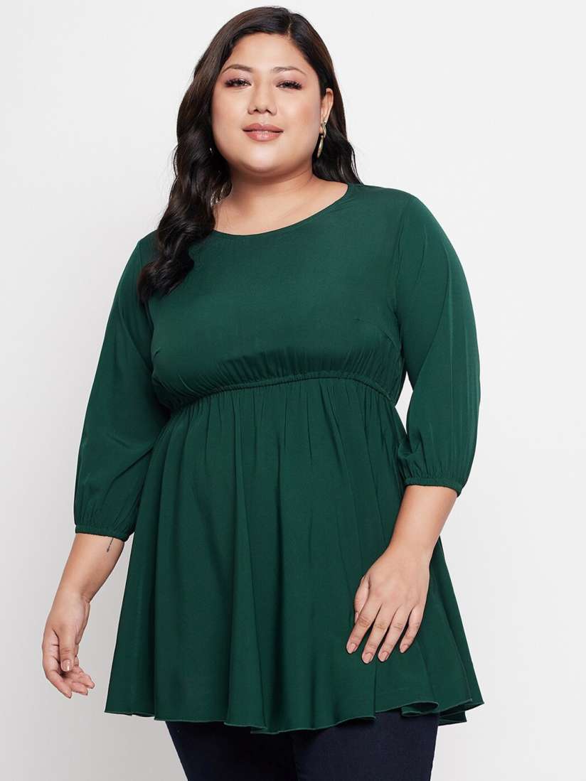 Myntra plus size tops hot sale
