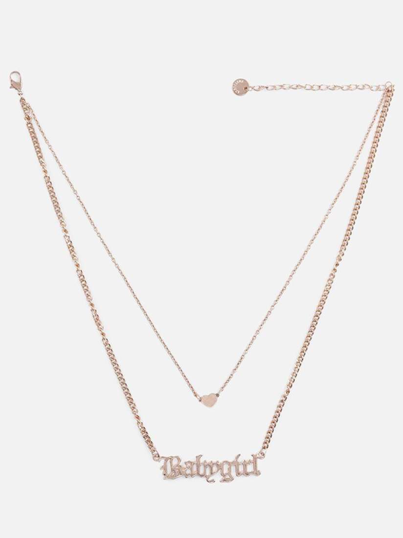 Forever 21 rose gold choker deals