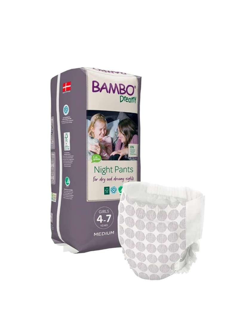 Buy Bambo Nature Girls Dreamy Night Pants 4 7 Years 10 Pieces M Diapers for Girls 24725662 Myntra