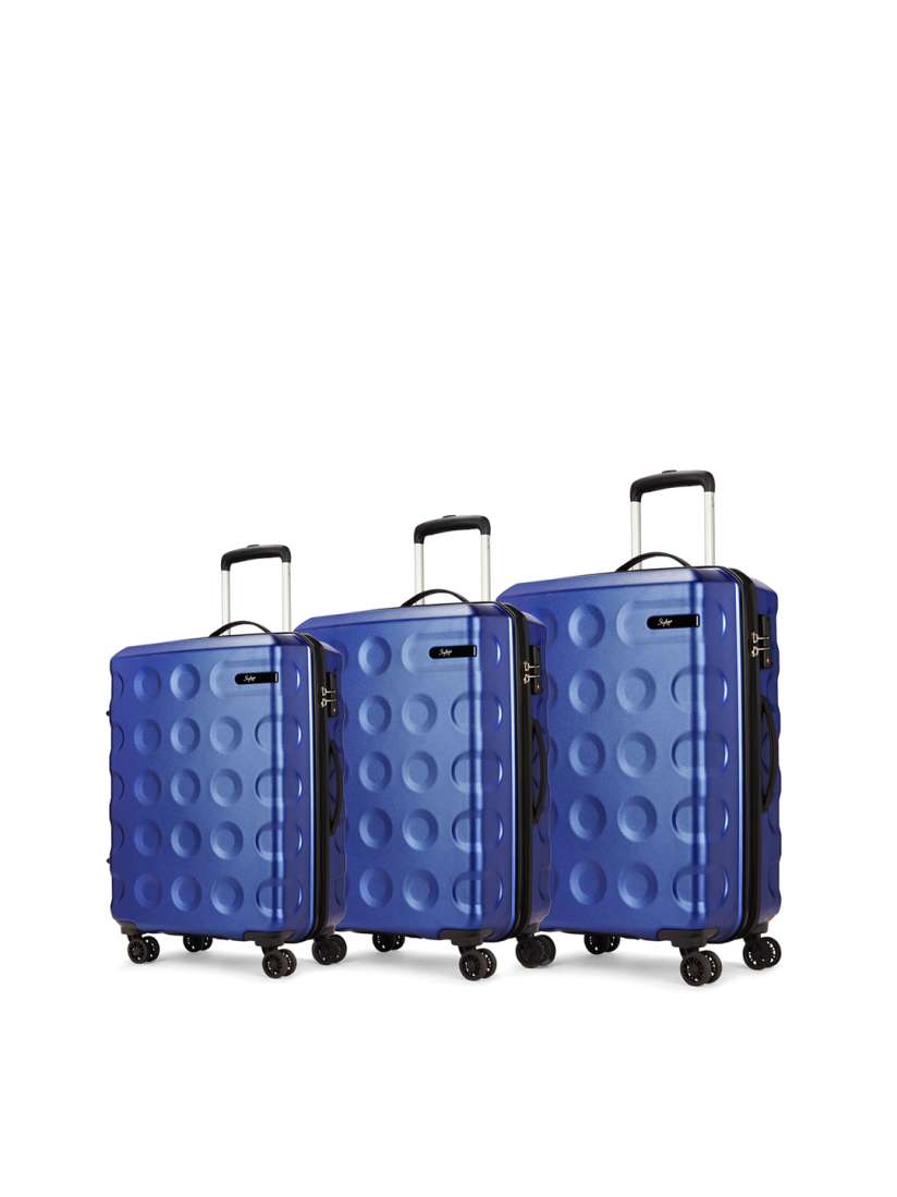 Buy Skybags Orbit Textured Set Of 3 Textured 360 Degree Rotation Hard Sided Trolley Bags Trolley Bag for Unisex 24729310 Myntra