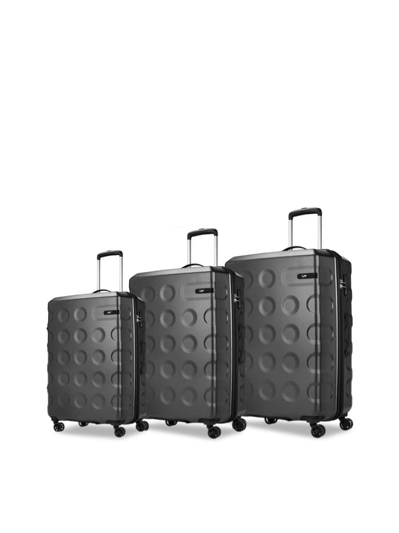 Buy Skybags Orbit Set Of 3 Textured Hard Trolley Bags Trolley Bag for Unisex 24729312 Myntra