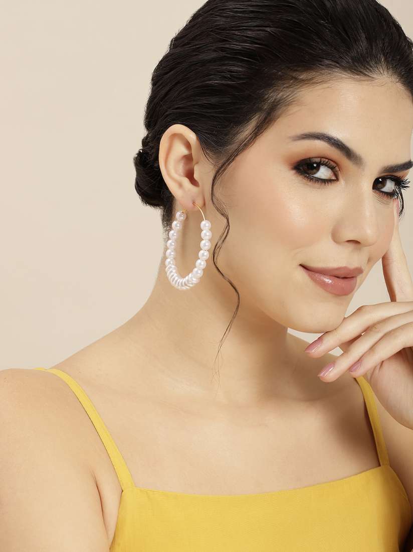 Myntra hoop earrings discount