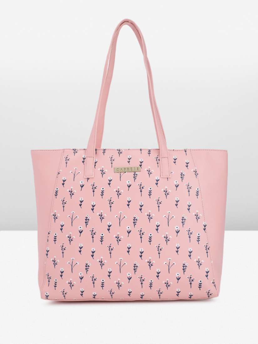 Buy Caprese Floral Printed Oversized Structured Shoulder Bag Handbags for Women 24735278 Myntra