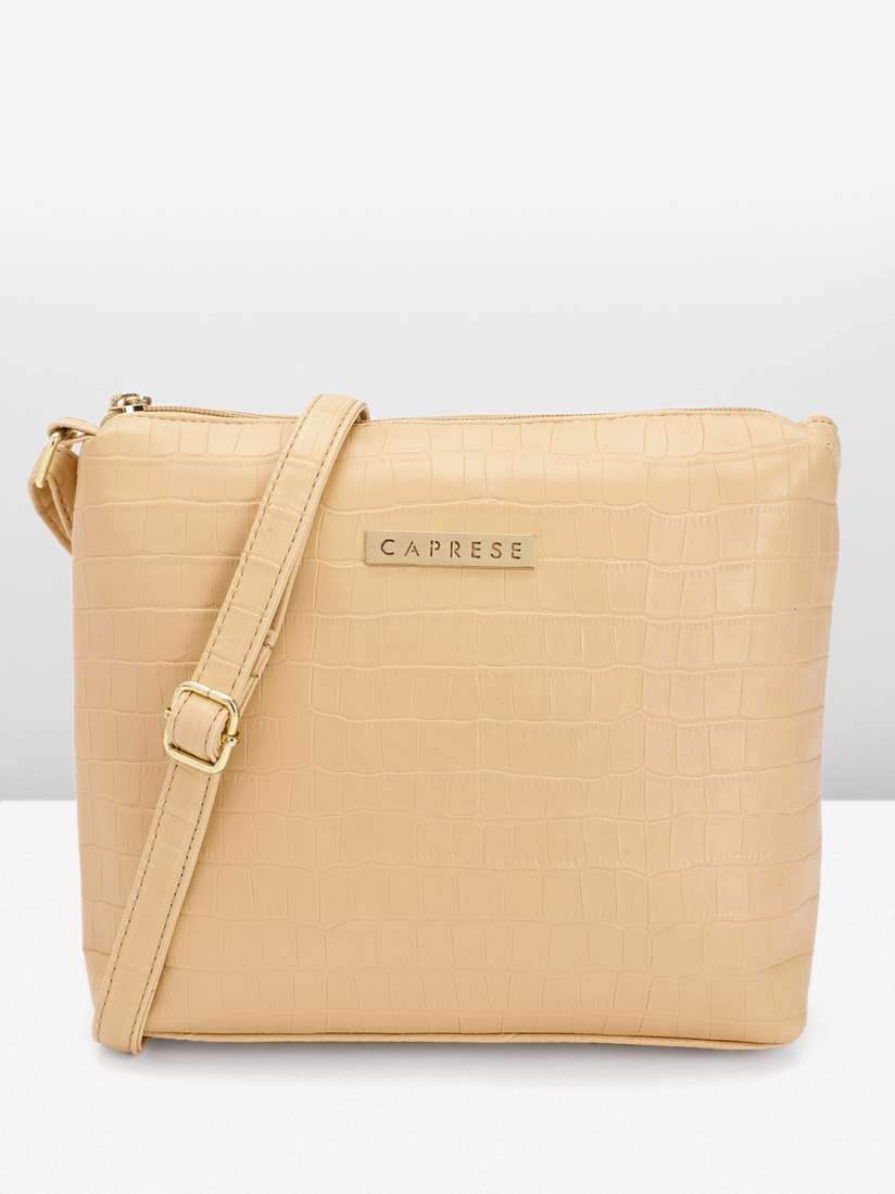 Buy Caprese Crocodile Textured Structured Sling Bag Handbags for Women 24735310 Myntra