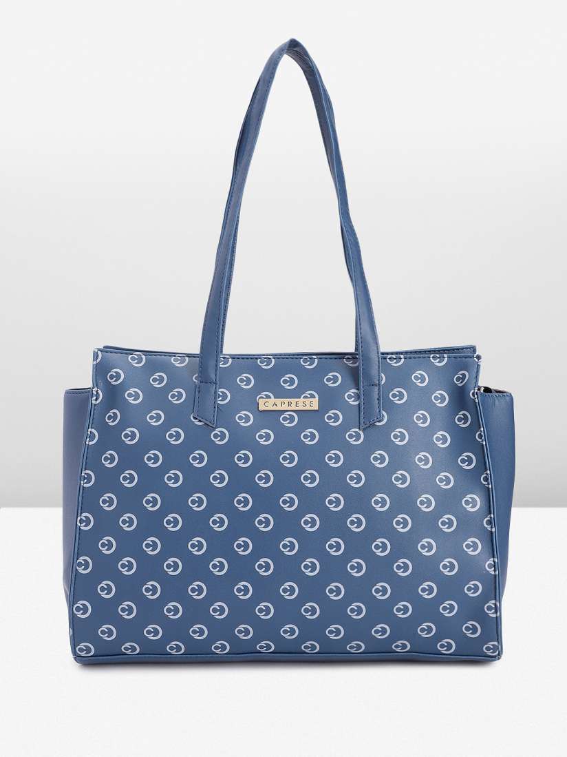 Buy Caprese Brand Logo Print Structured Shoulder Bag Handbags for Women 24735324 Myntra