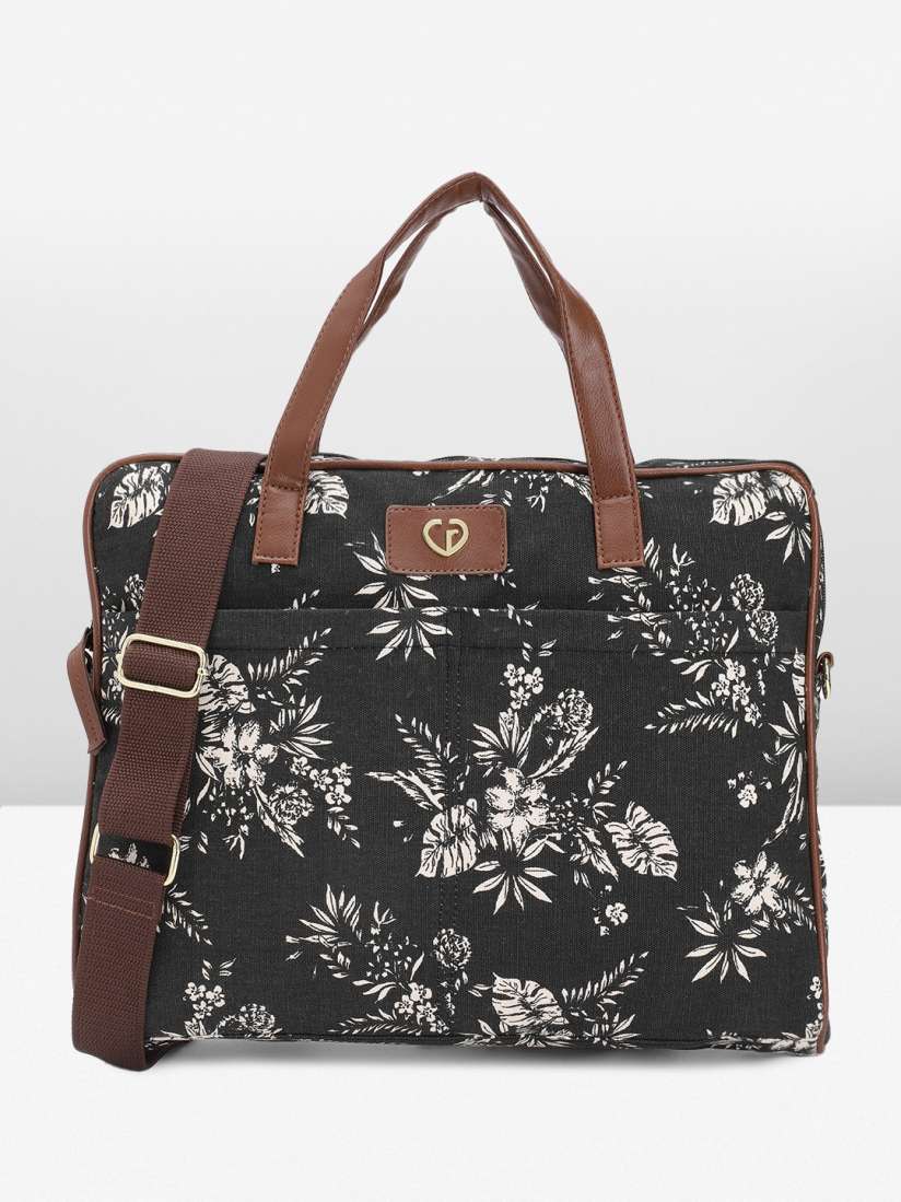 Buy Caprese Women Floral Print Laptop Bag Laptop Bag for Women 24735352 Myntra