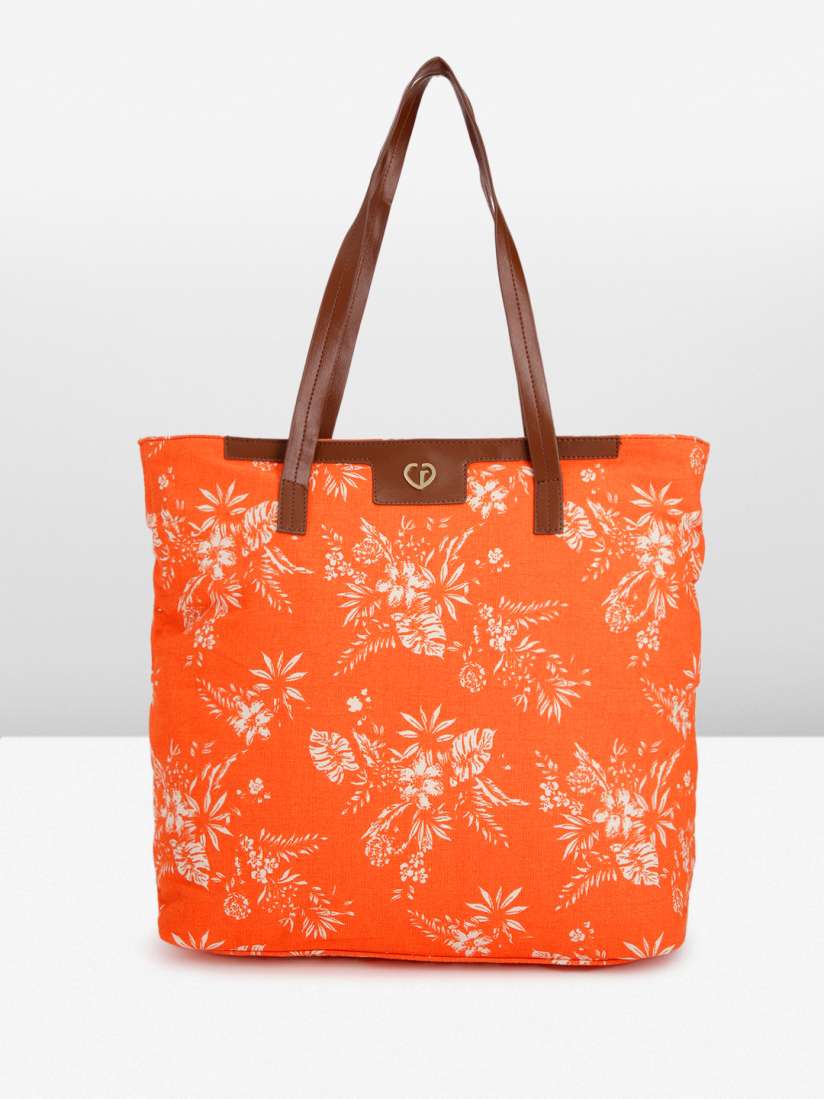 Buy Caprese Floral Printed Oversized Structured Shoulder Bag Handbags for Women 24735652 Myntra