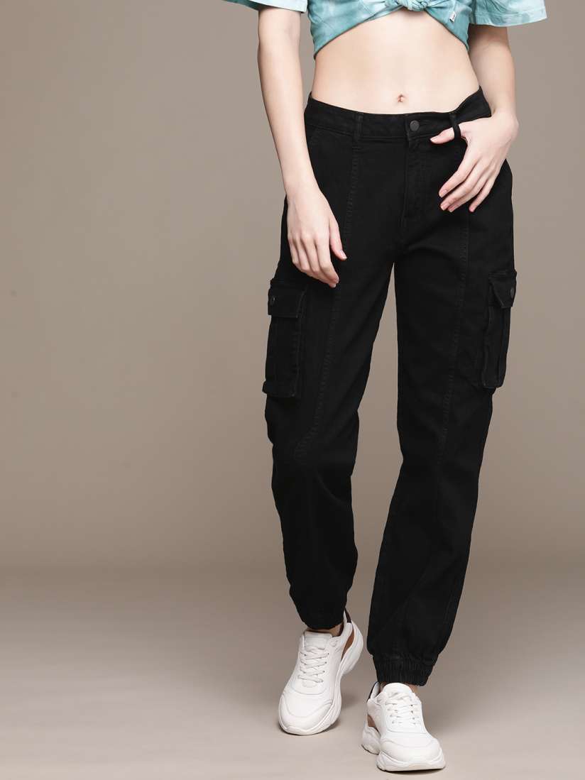 Buy Moda Rapido Women Stretchable Mid Rise Jogger Jeans Jeans for Women 24737002 Myntra
