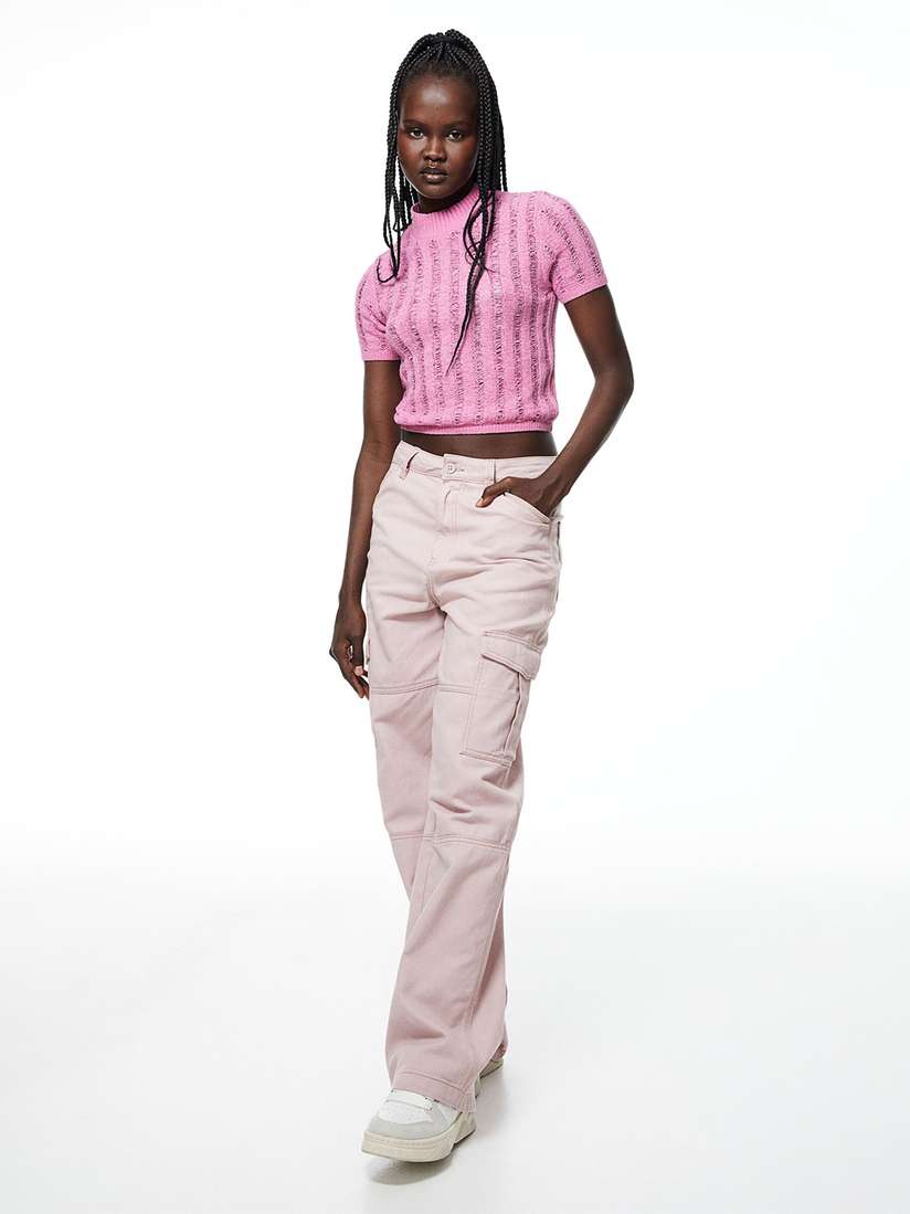 MELT THE LADY ladder knit tops