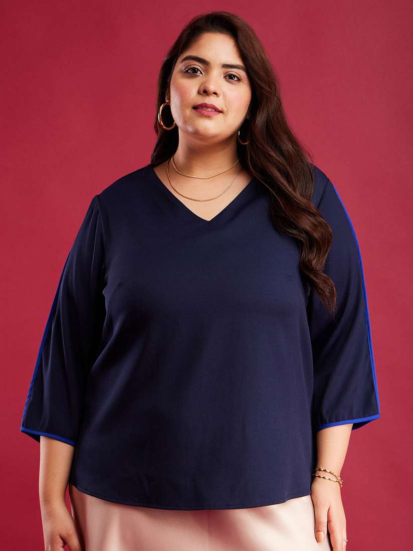 myntra plus size tops