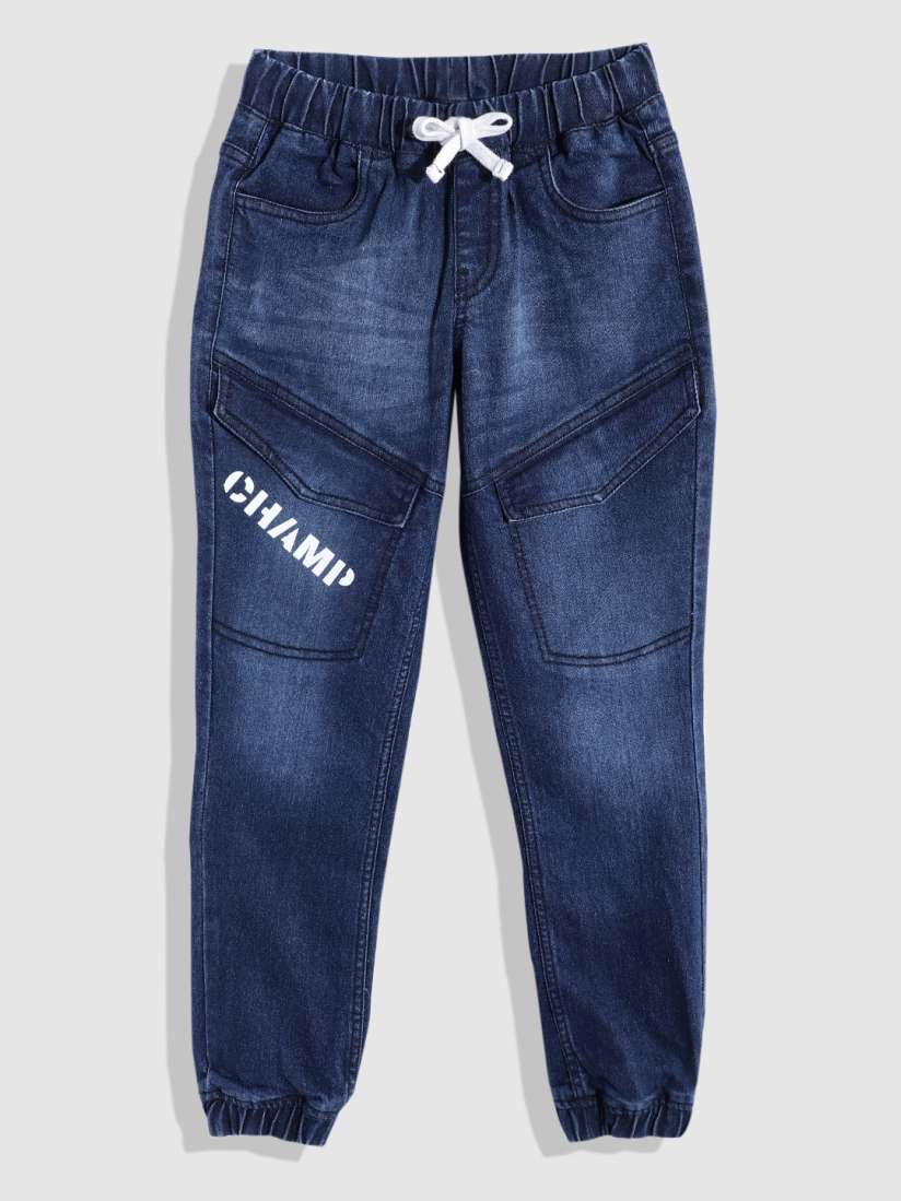Buy YK Boys Mid Rise Light Fade Jogger Jeans Jeans for Boys 24739000 Myntra