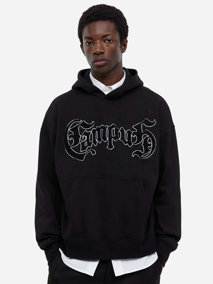 Buy H M Oversized Fit Hoodie Sweatshirts for Men 24739692 Myntra
