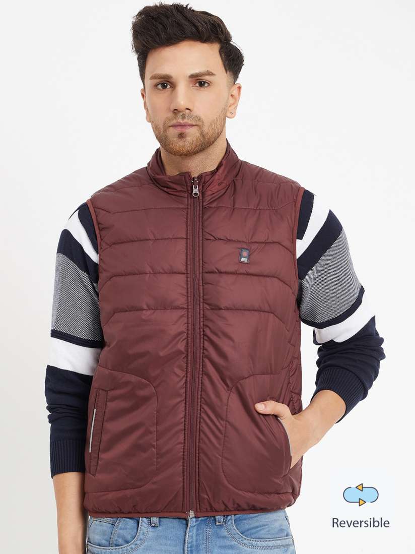 Buy Duke Men Sleeveless Reversible Puffer Jacket Jackets for Men 24742926 Myntra
