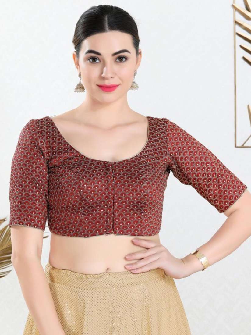 myntra blouse for saree