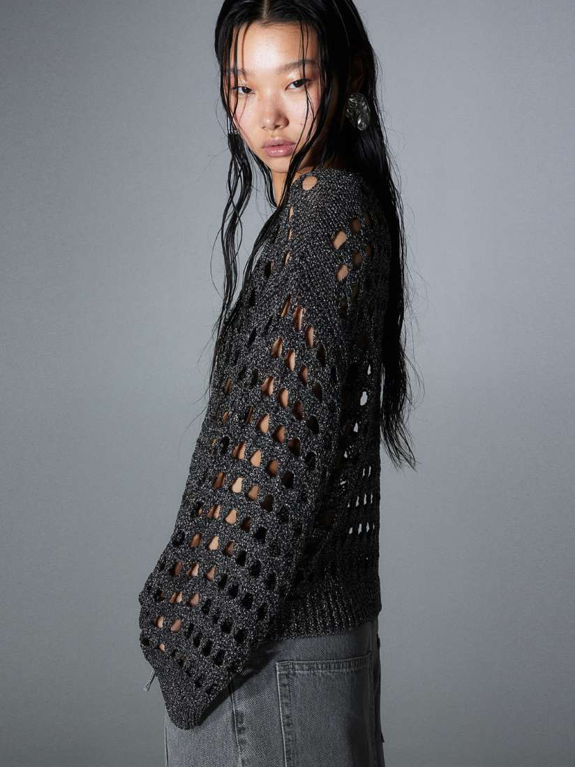 Jumper with holes deals