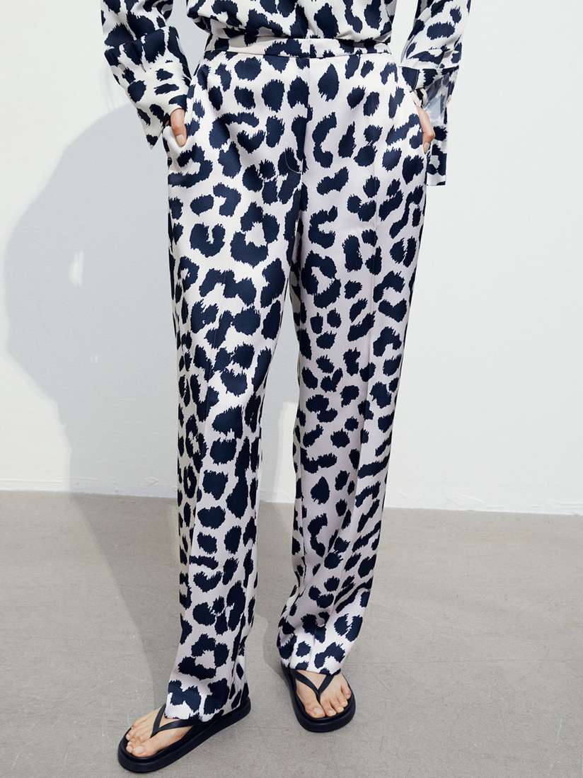 H&m Leopard Pijamas Animales H&m H&M Women Straight Trousers - Main Image
