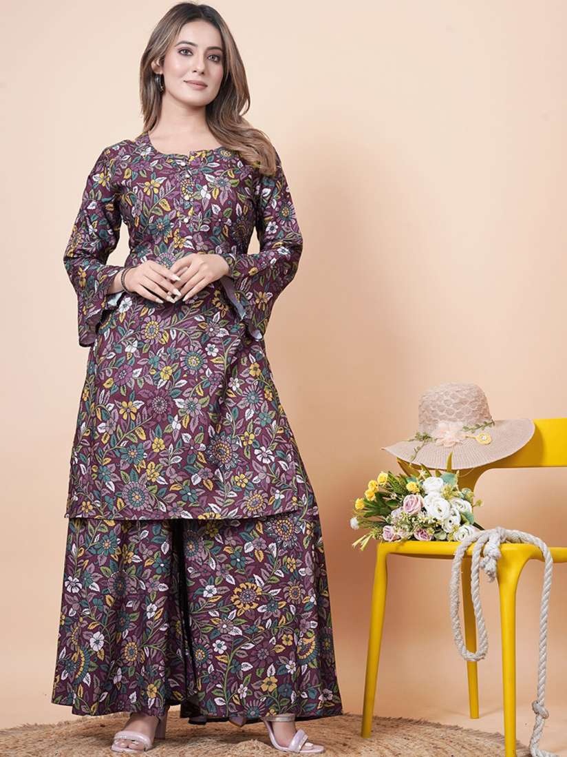 Sharara dress myntra hotsell
