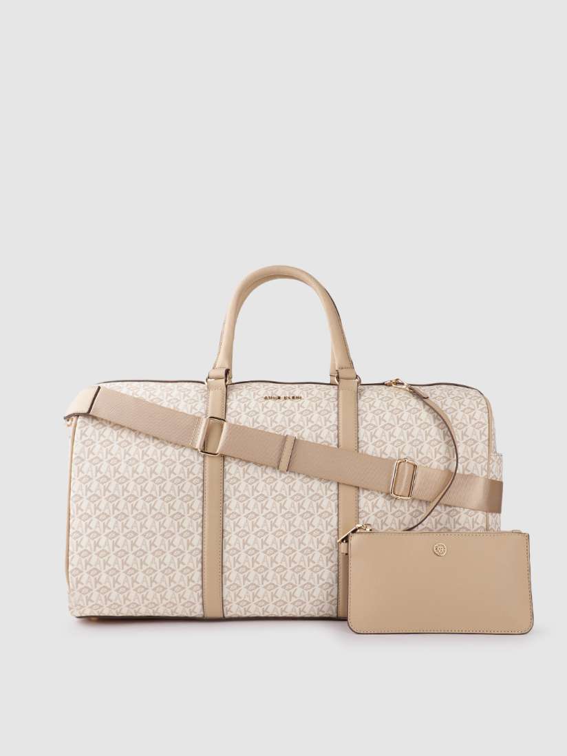 Buy ANNE KLEIN Women Brand Logo Print Duffle Bag Duffel Bag for Women 24748440 Myntra
