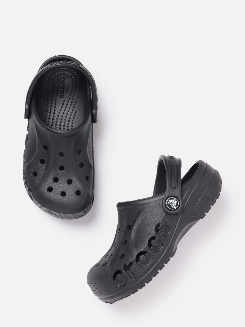 Buy Crocs Kids Solid Clogs with Backstrap Flip Flops for Unisex Kids 24749844 Myntra