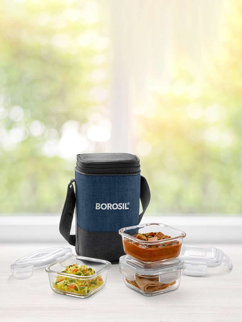 Borosil 320ml lunch box sales