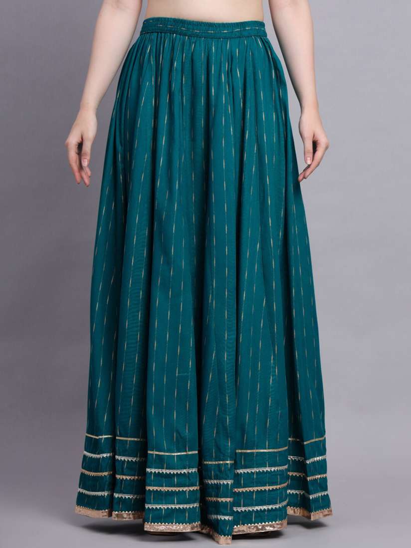 Flared skirt myntra clearance